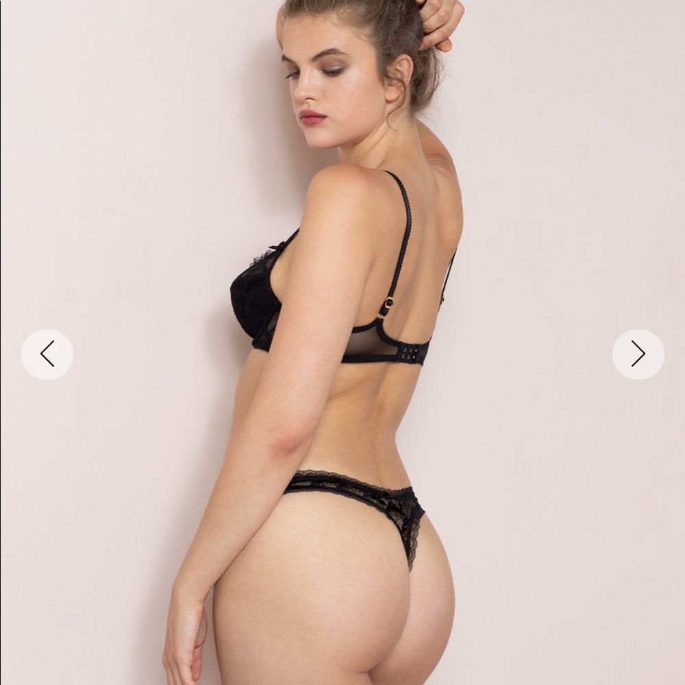 NWT Agent provocateur Anna thong black